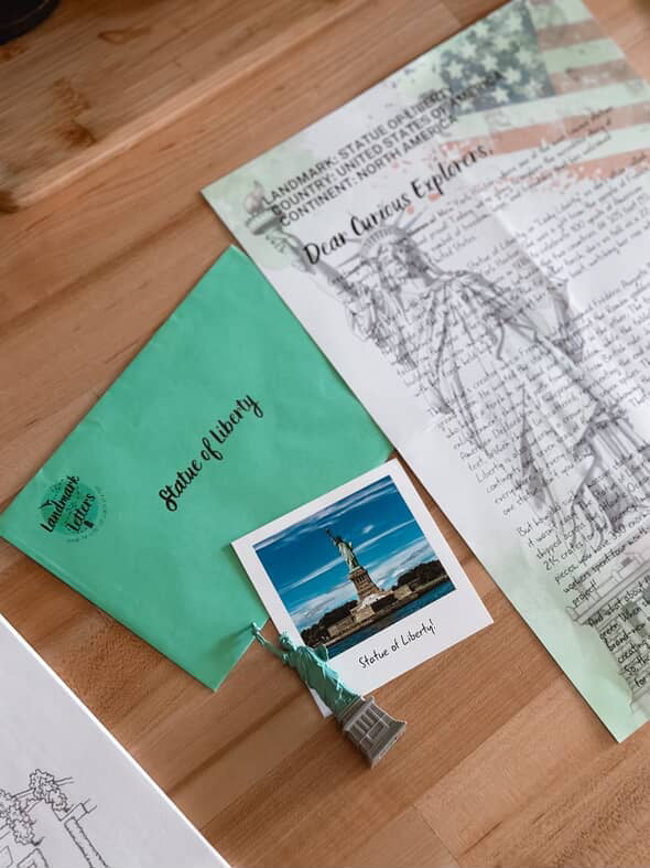 Statue of Liberty - Landmark Letters