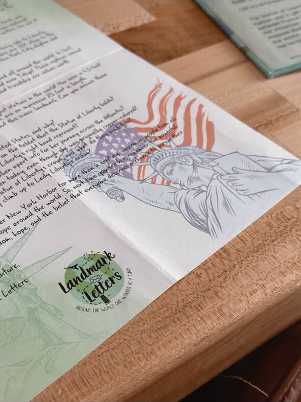 Statue of Liberty - Landmark Letters