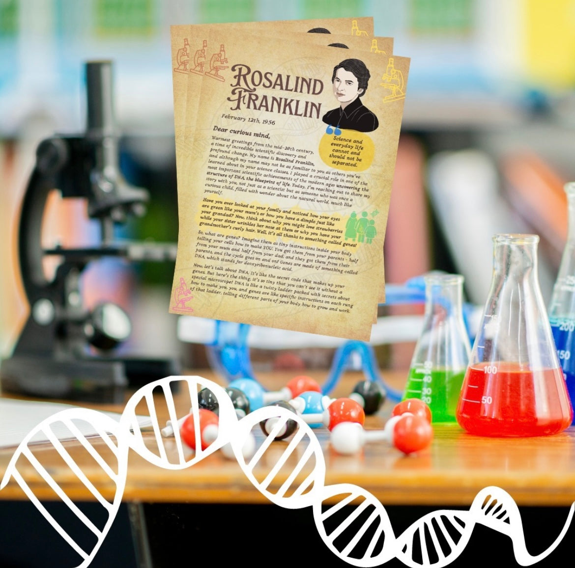 Rosalind Franklin Letter - Scientist