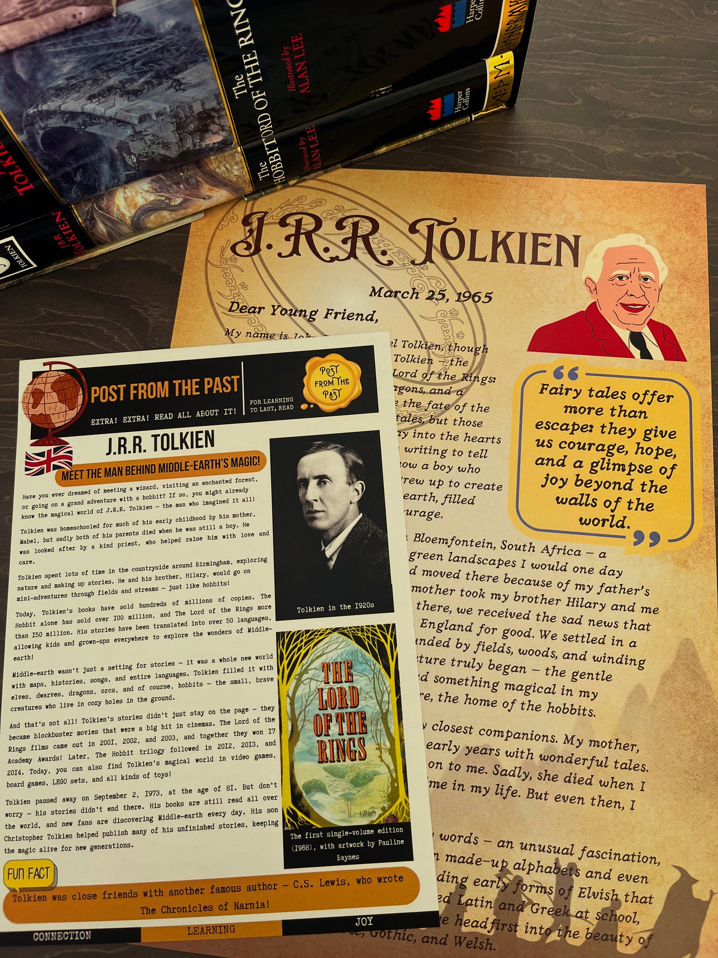SUBSCRIBE HERE! Post From The Past - Includes Letter & Newspaper Article Plus Free Worldwide Shipping!!!