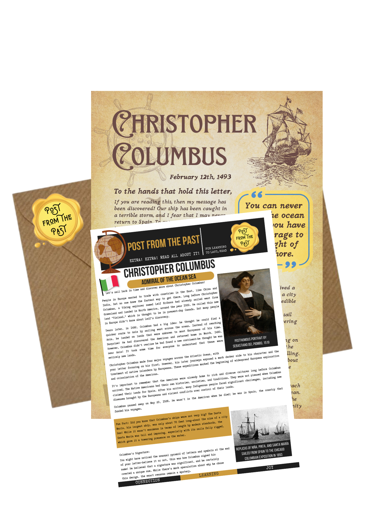 Perfect Pairing: Christopher Columbus & Marco Polo