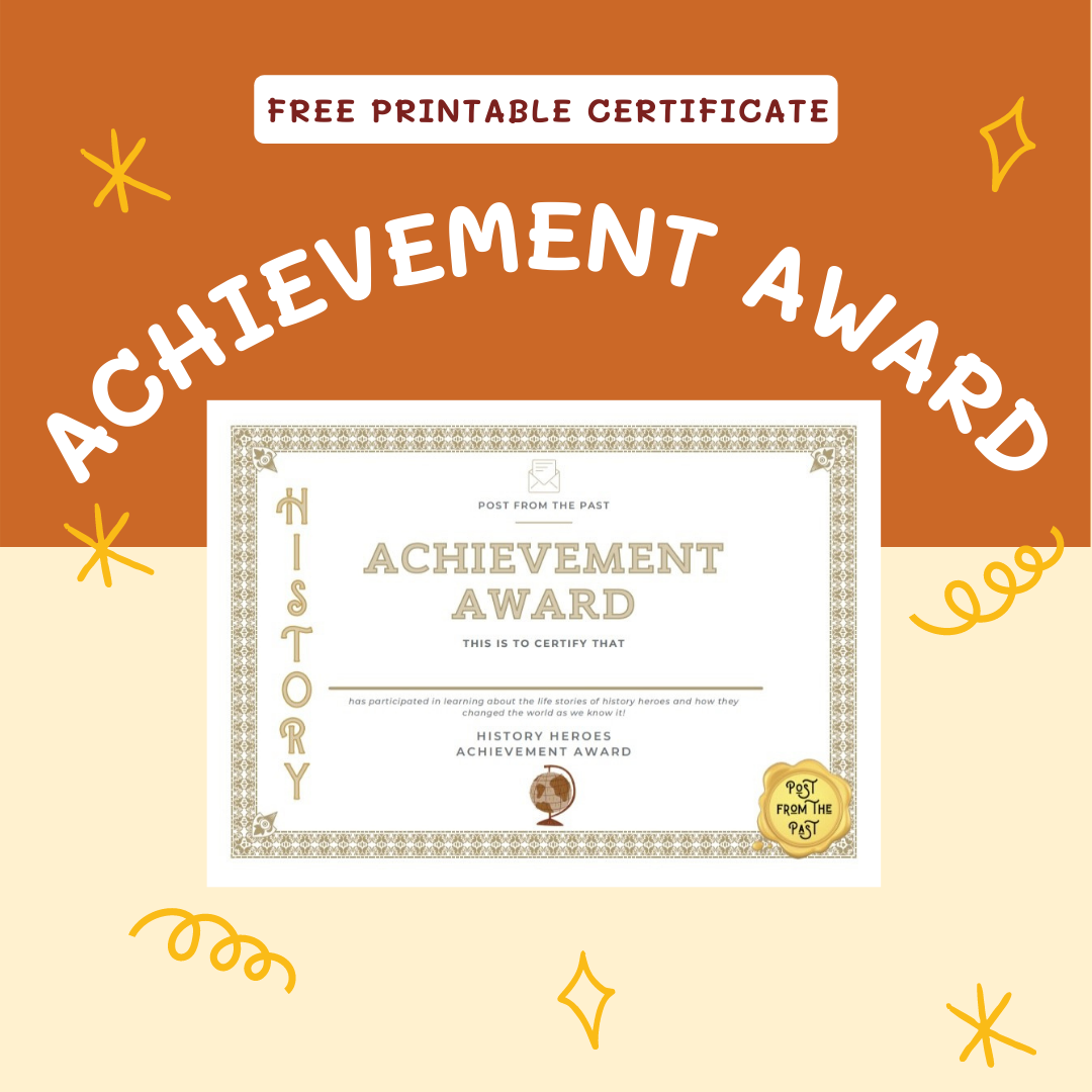 FREE Achievement Award Certificate