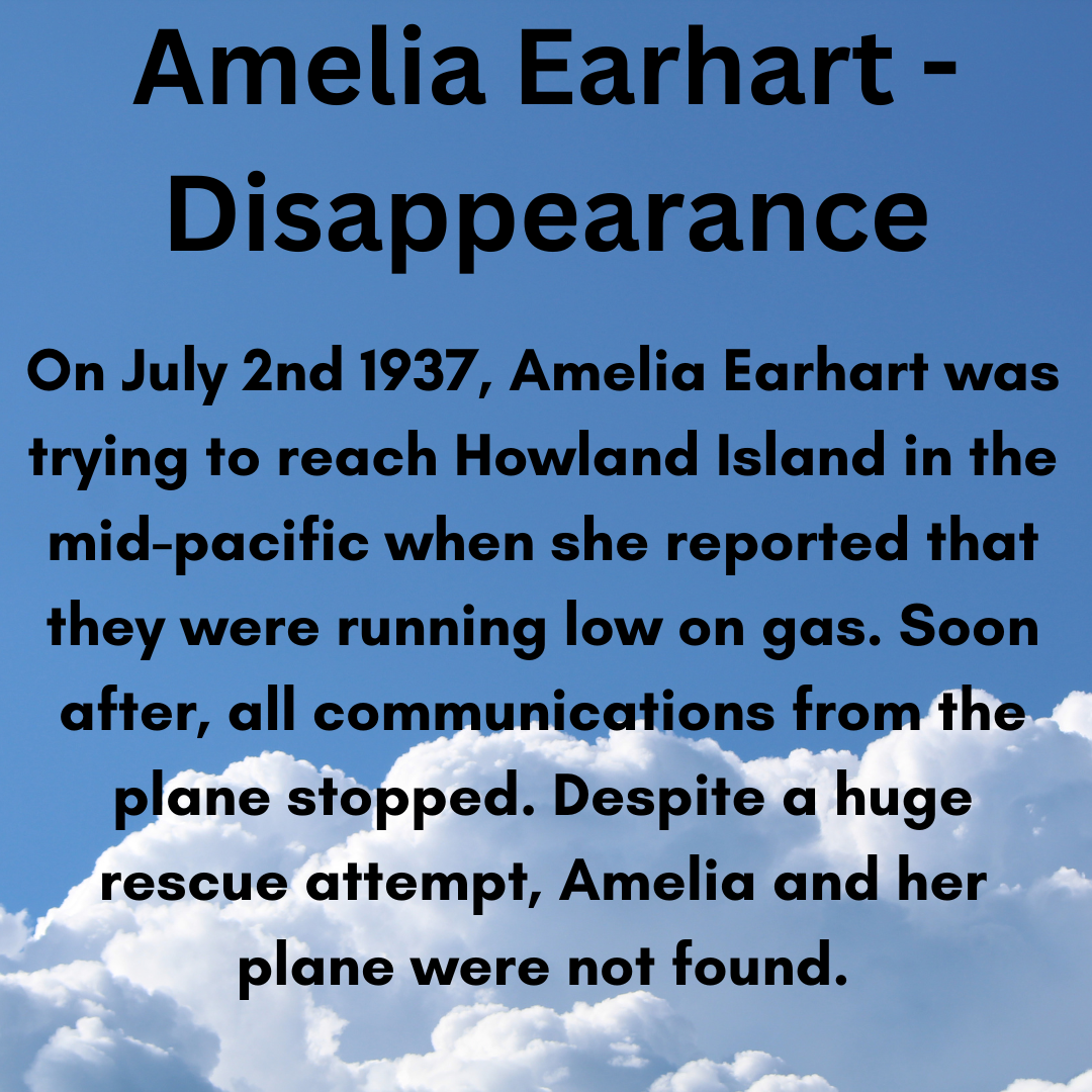 Amelia Earhart Letter - Aviator