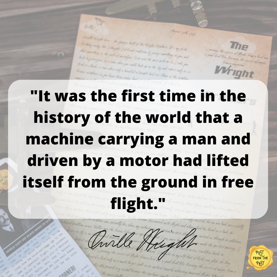 The Wright Brothers Letter - American Aviation Pioneers