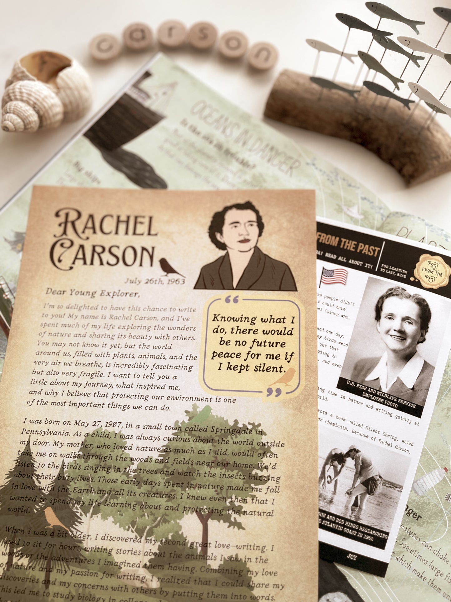 Rachel Carson Letter - Marine Biologist