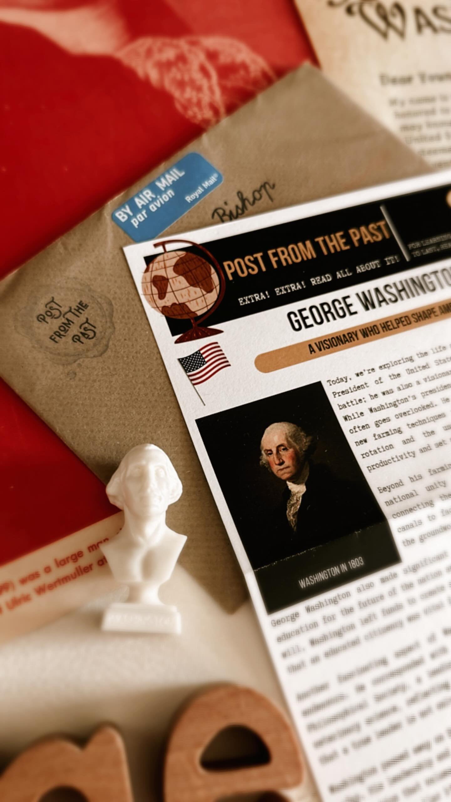 George Washington Letter - America's 1st President