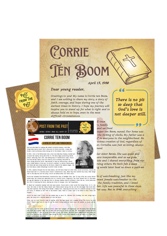 Corrie Ten Boom - Dutch Holocaust Rescuer