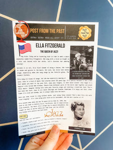 Ella Fitzgerald Letter - Songstress
