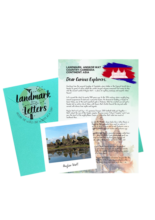 Angkor Wat- Landmark Letters