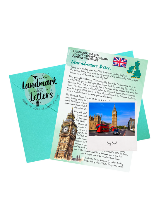 Big Ben - Landmark Letters