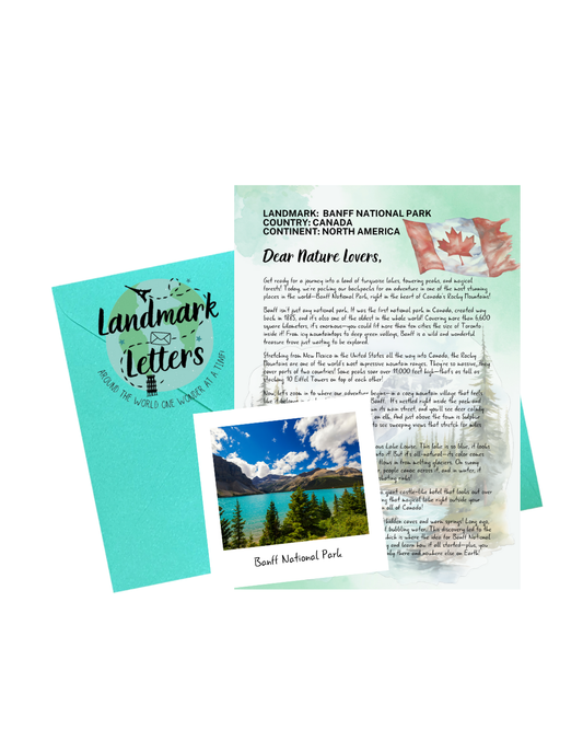 Banff National Park - Landmark Letters