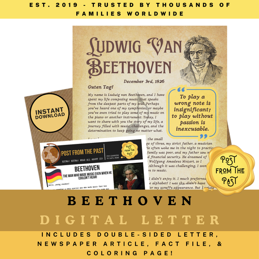 Beethoven DIGITAL Letter - German Composer