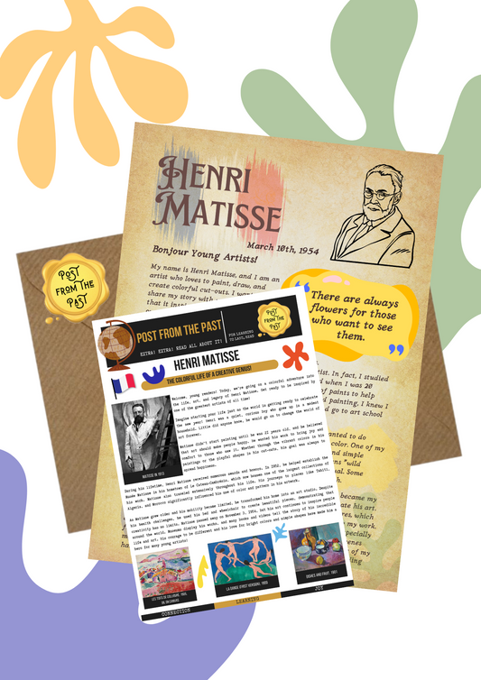 Henri Matisse Letter - Artist