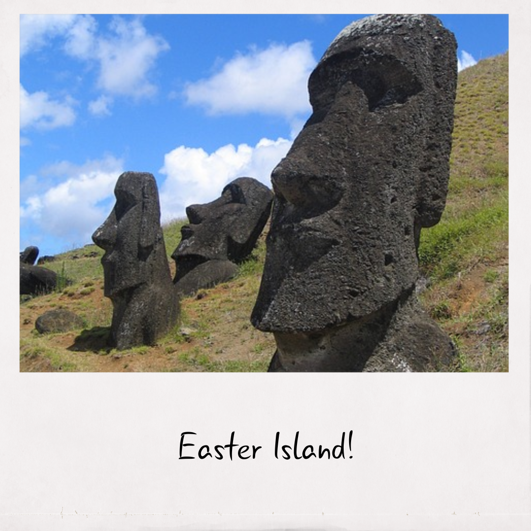 Easter Island- Landmark Letters