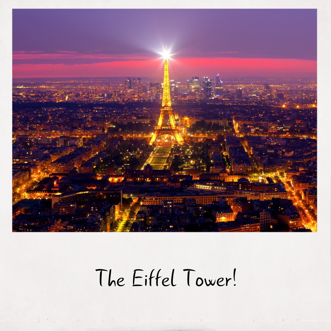 Eiffel Tower - Landmark Letters (Hurry...LAST ONE remaining!)