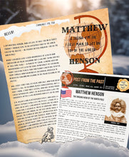 Load image into Gallery viewer, Matthew Henson Letter - Arctic Explorer