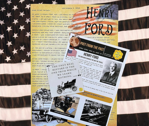 Henry Ford Letter - American Inventor