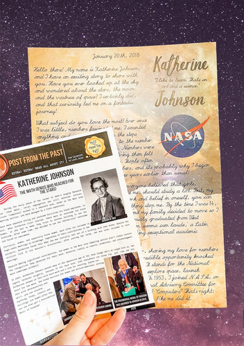 Katherine Johnson Letter - Mathematician