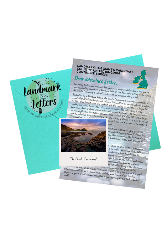 Giant's Causeway - Landmark Letters