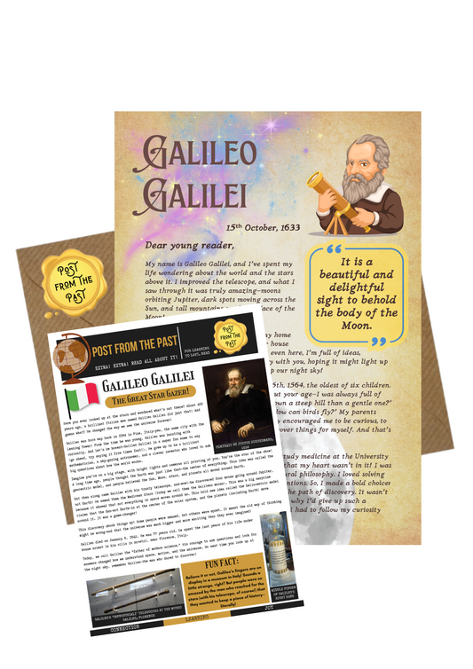Galileo Letter - Astronomer