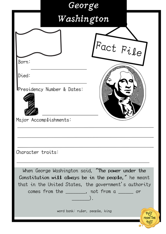 George Washington Fact File