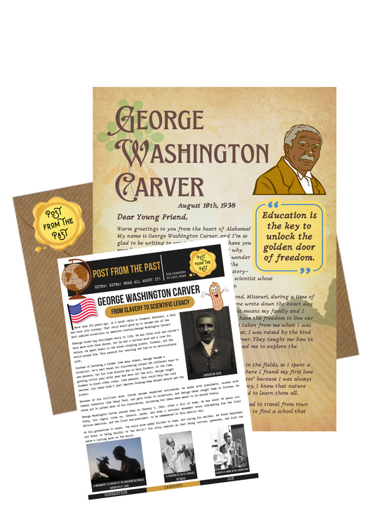George Washington Carver Letter - Agricultural Scientist