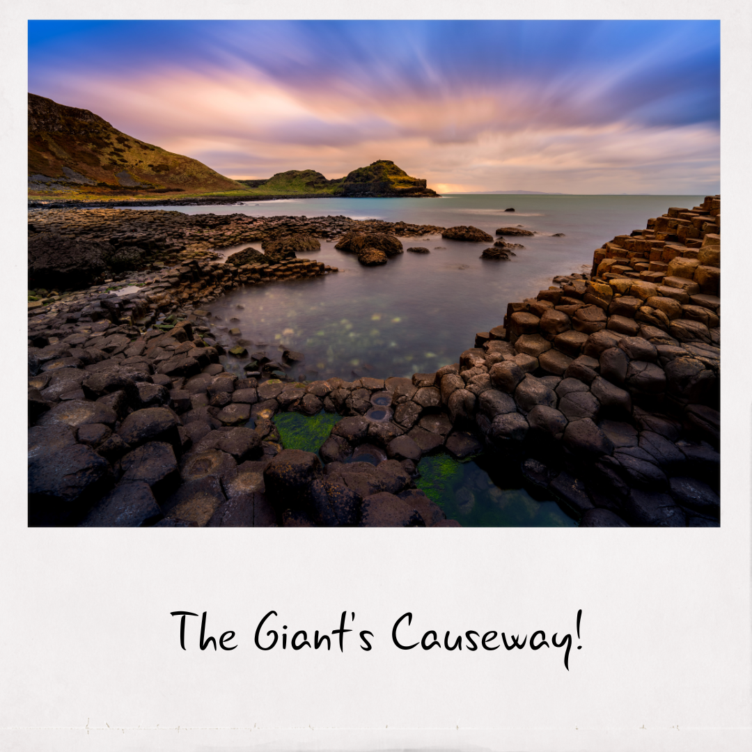 Giant's Causeway - Landmark Letters