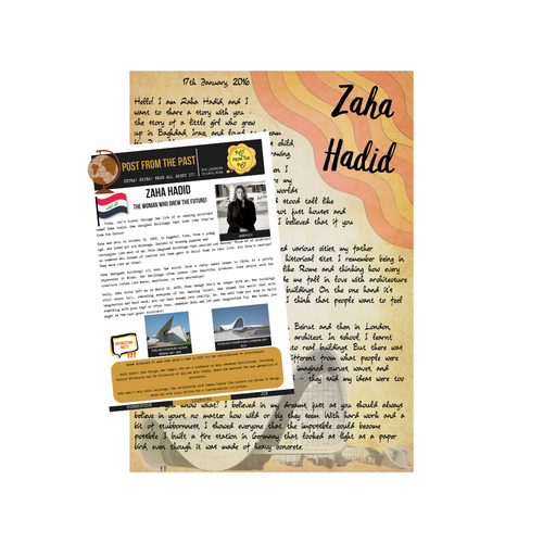 Zaha Hadid Letter - Architect