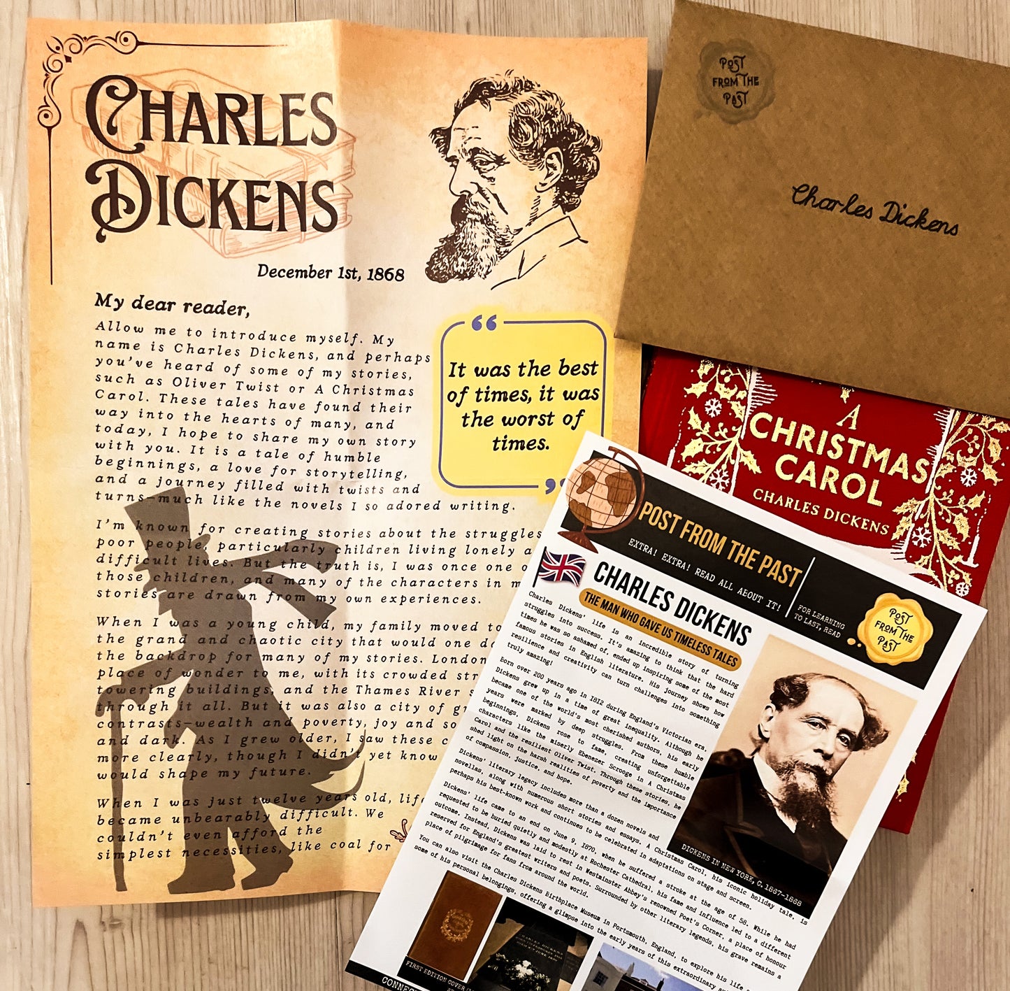 Charles Dickens Letter - Author