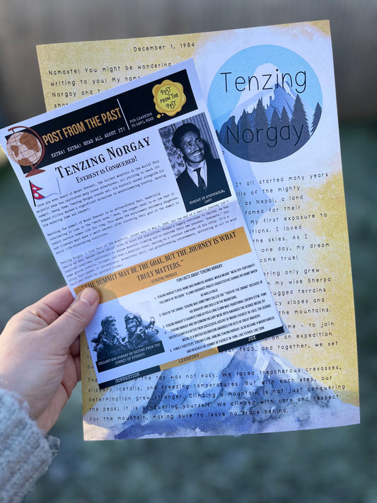 Tenzing Norgay Letter - Mountaineer