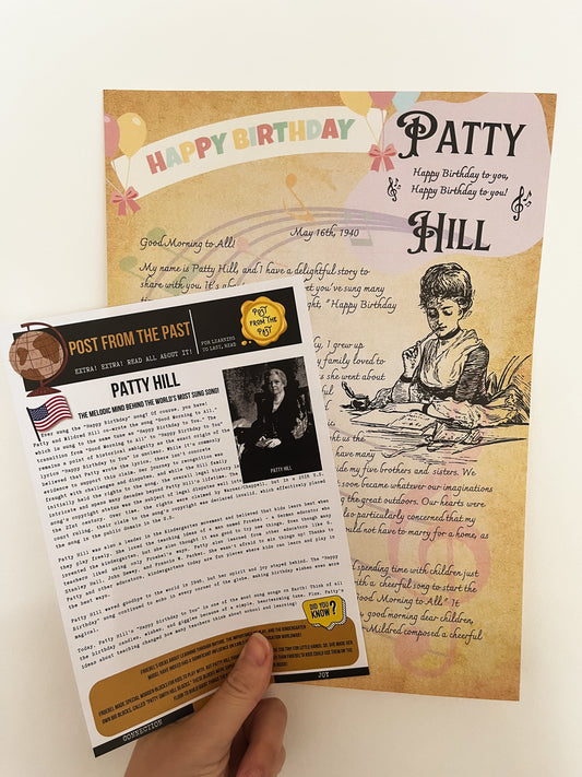 Patty Hill Letter - Composer