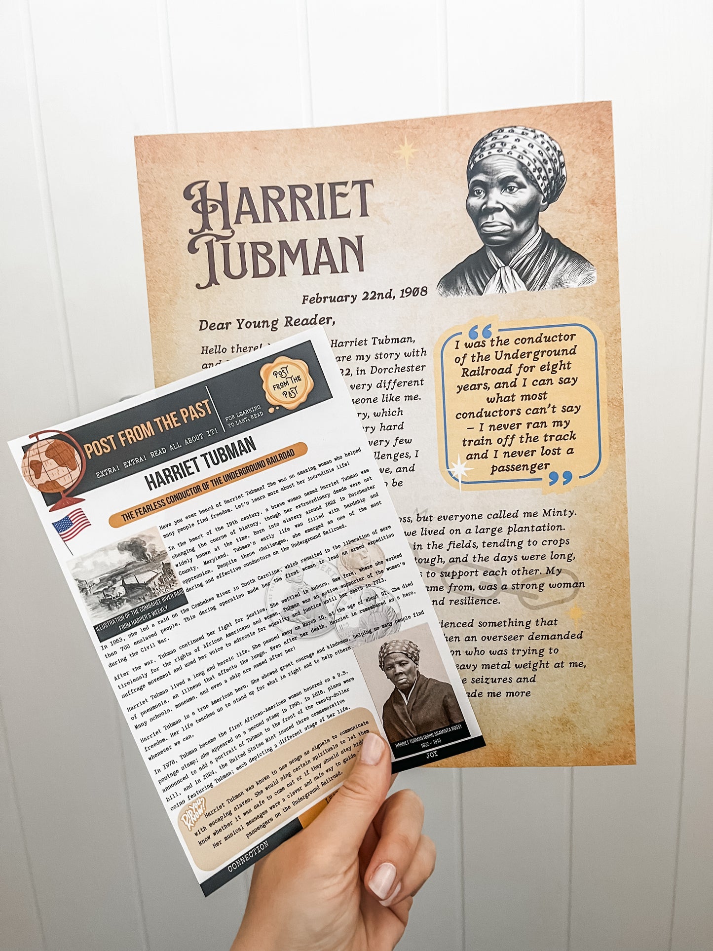 Harriet Tubman Letter - Abolitionist