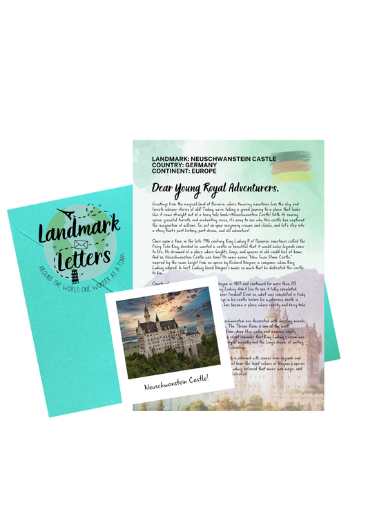 Neuschwanstein Castle - Landmark Letters