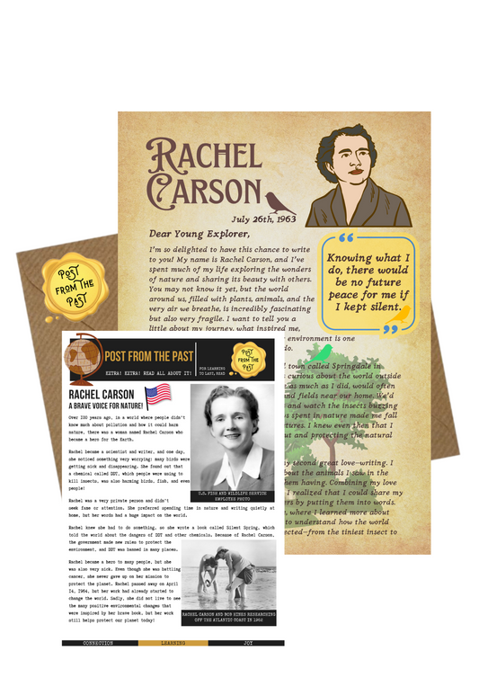 Rachel Carson Letter - Marine Biologist