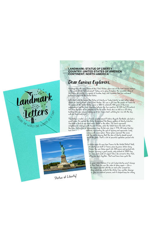 Statue of Liberty - Landmark Letters