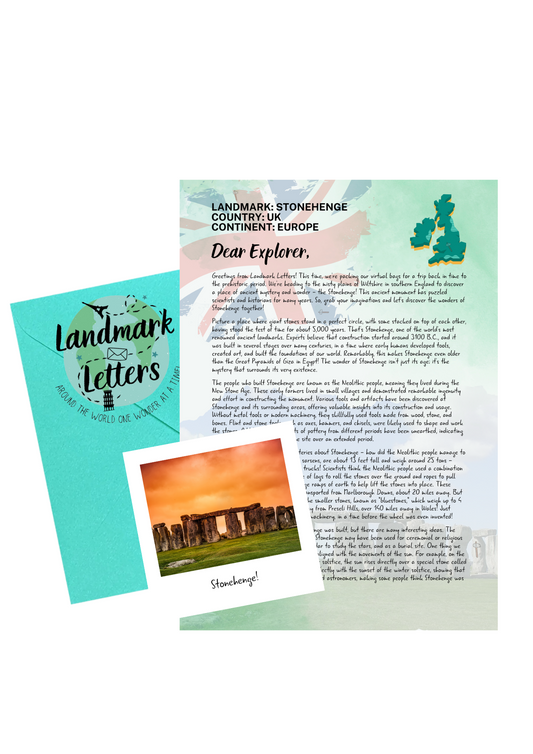 Stonehenge - Landmark Letters
