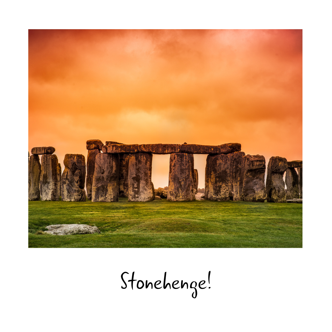 Stonehenge - Landmark Letters
