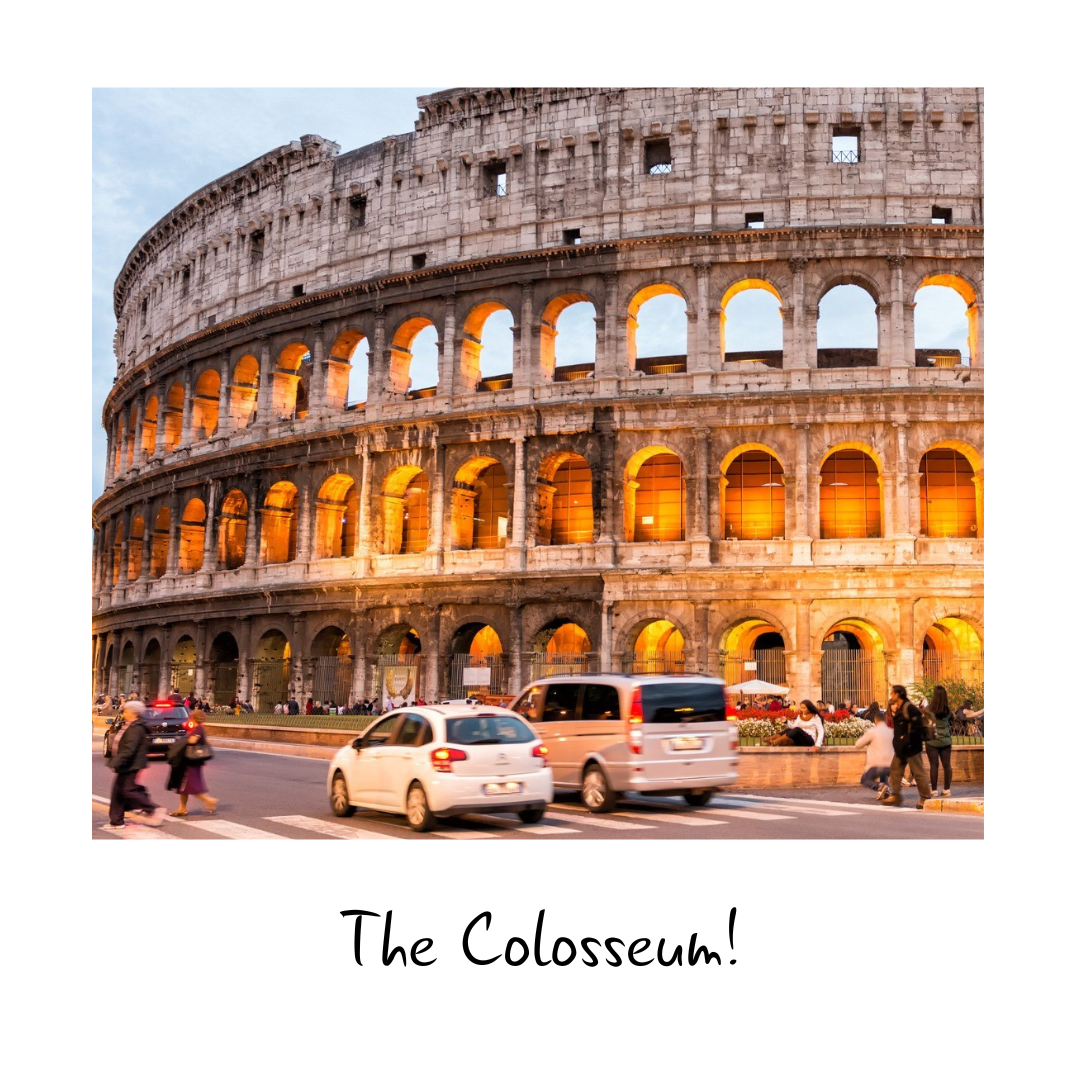 Colosseum - Landmark Letters