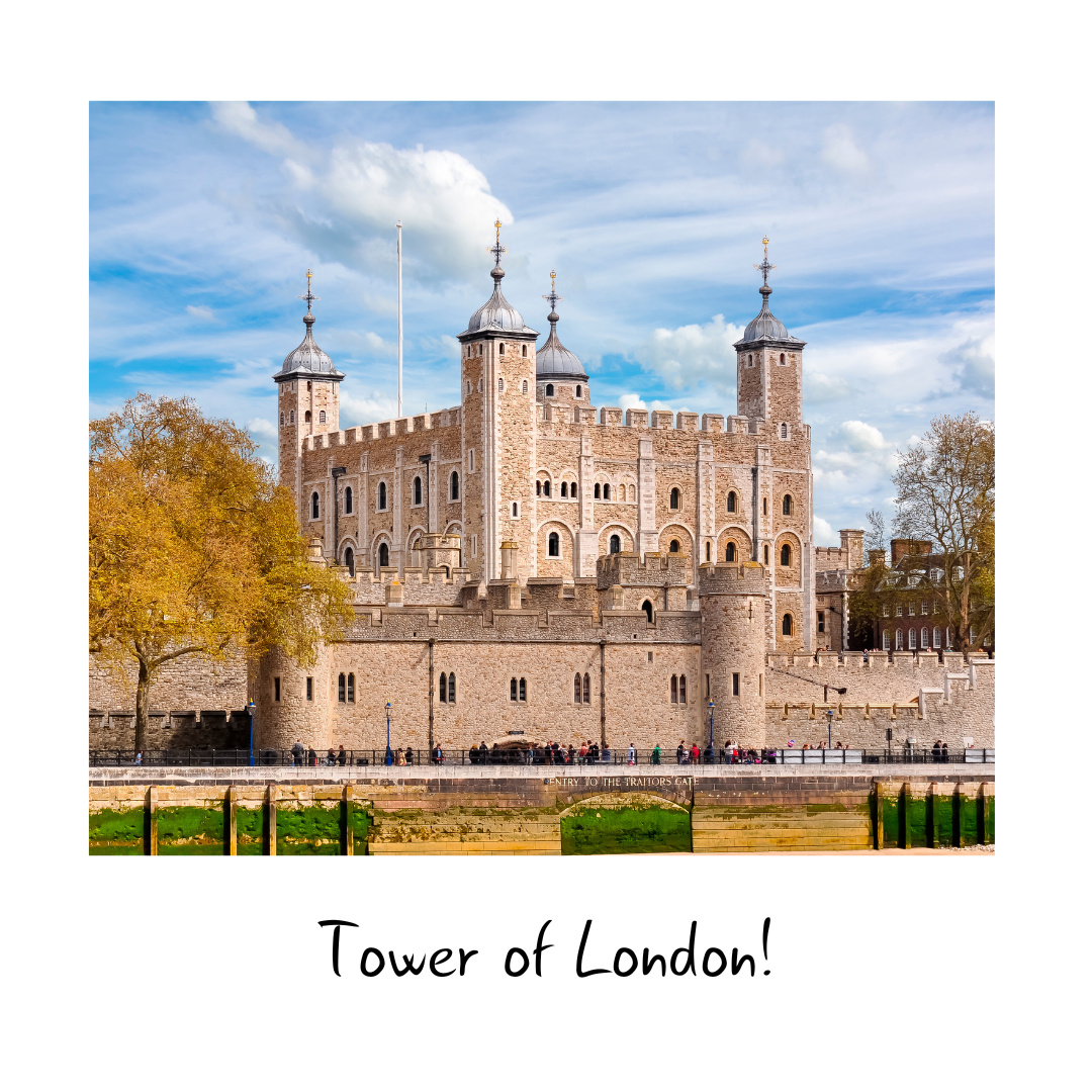 Tower of London - Landmark Letters