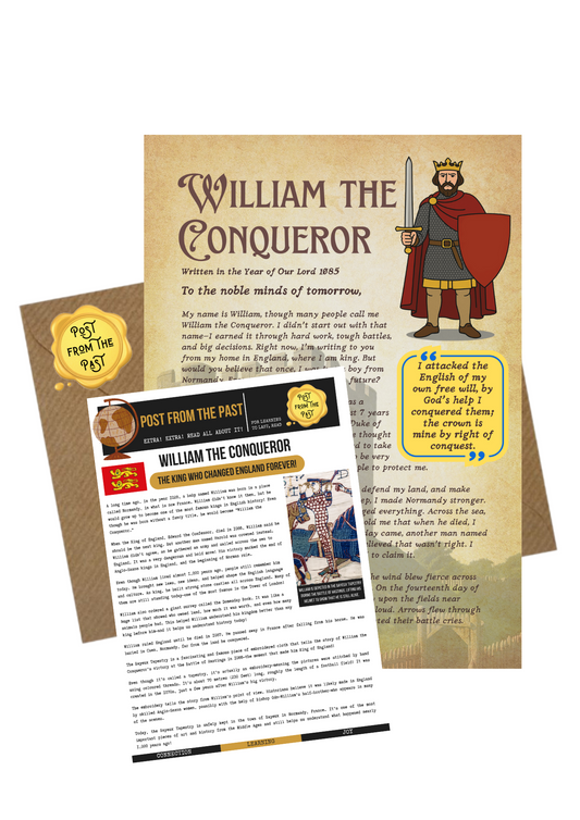William the Conqueror Letter - King of England