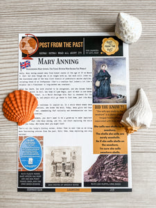 Mary Anning Letter - Fossil Hunter