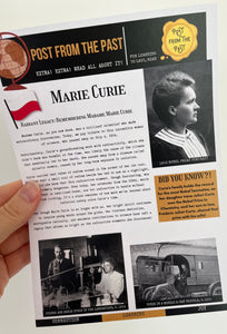 Marie Curie Letter - Scientist