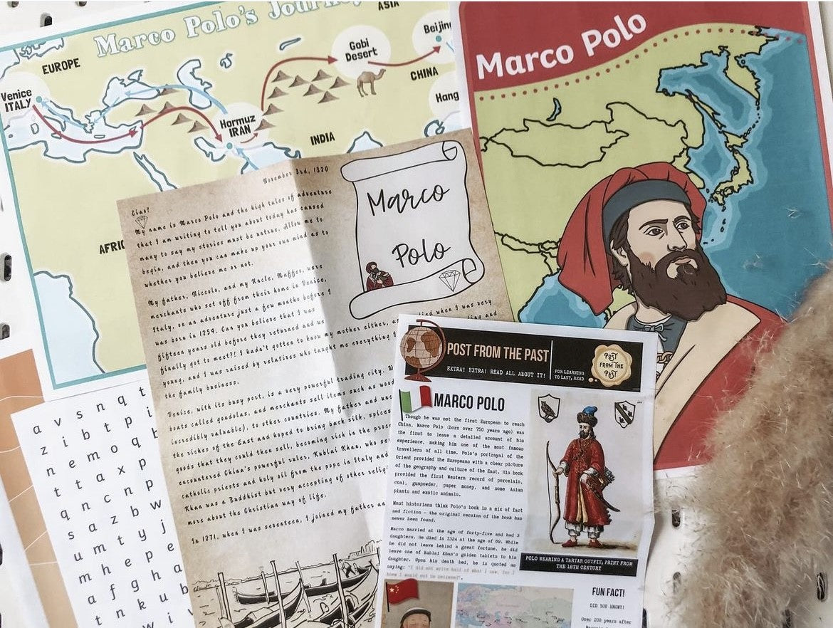 Marco Polo Letter - Merchant & Explorer