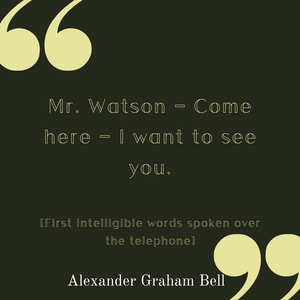 Alexander Graham Bell Letter - Inventor
