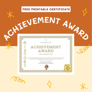 FREE Achievement Award Certificate