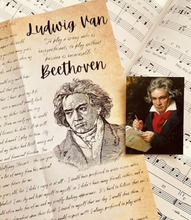 Load image into Gallery viewer, Beethoven Letter - German Composer &amp; Pianist