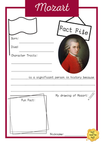 Mozart Fact File