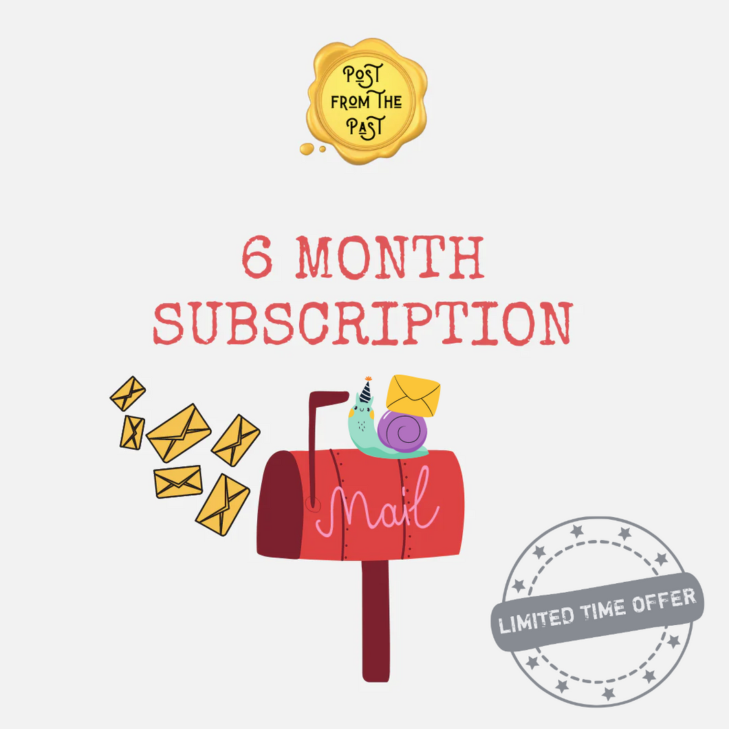 6 Month Subscription - LAST CHANCE!!!
