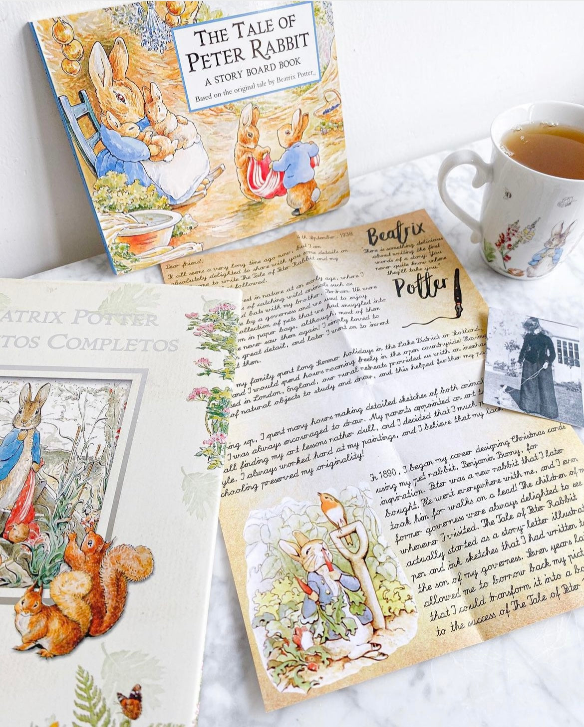 Past　–　The　Letter　Beatrix　Potter　From　Author　Post
