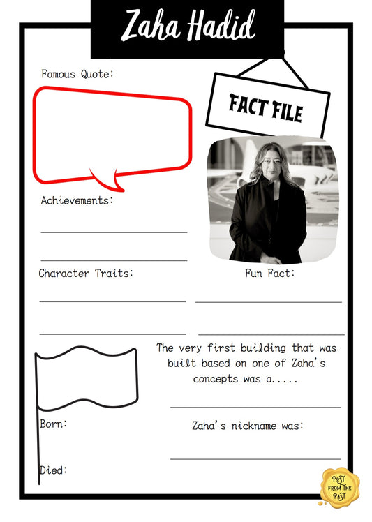 Zaha Hadid Fact File